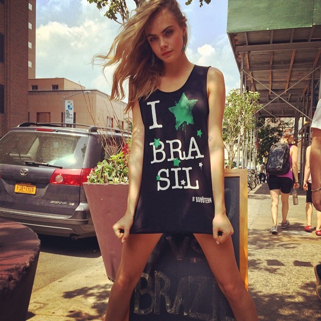 Delevingne update instagram