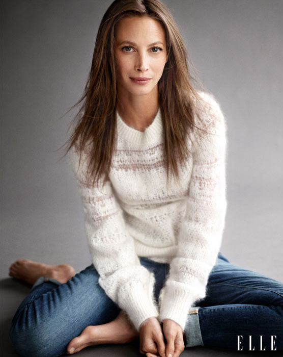 Christy Turlington Poses for Elle, Says She Embraces Getting Older