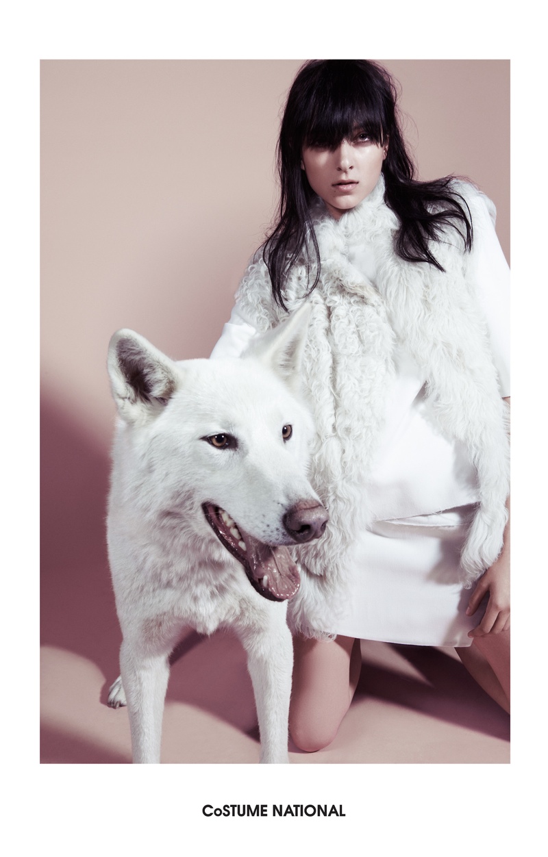 Sarah Engelland Stars in Costume National Fall 2014 Campaign