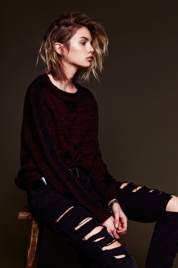 Stella Maxwell Models For Love & Lemons' Pre-Fall Collection