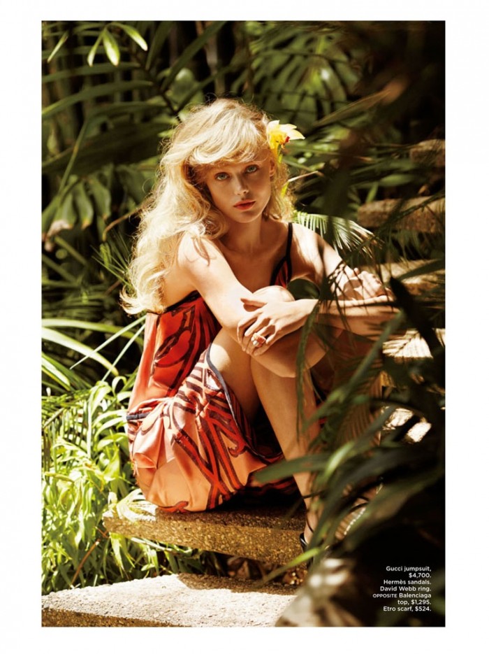 Frida Gustavsson Heads to the Tropics for C Magazine by Hilary Walsh ...