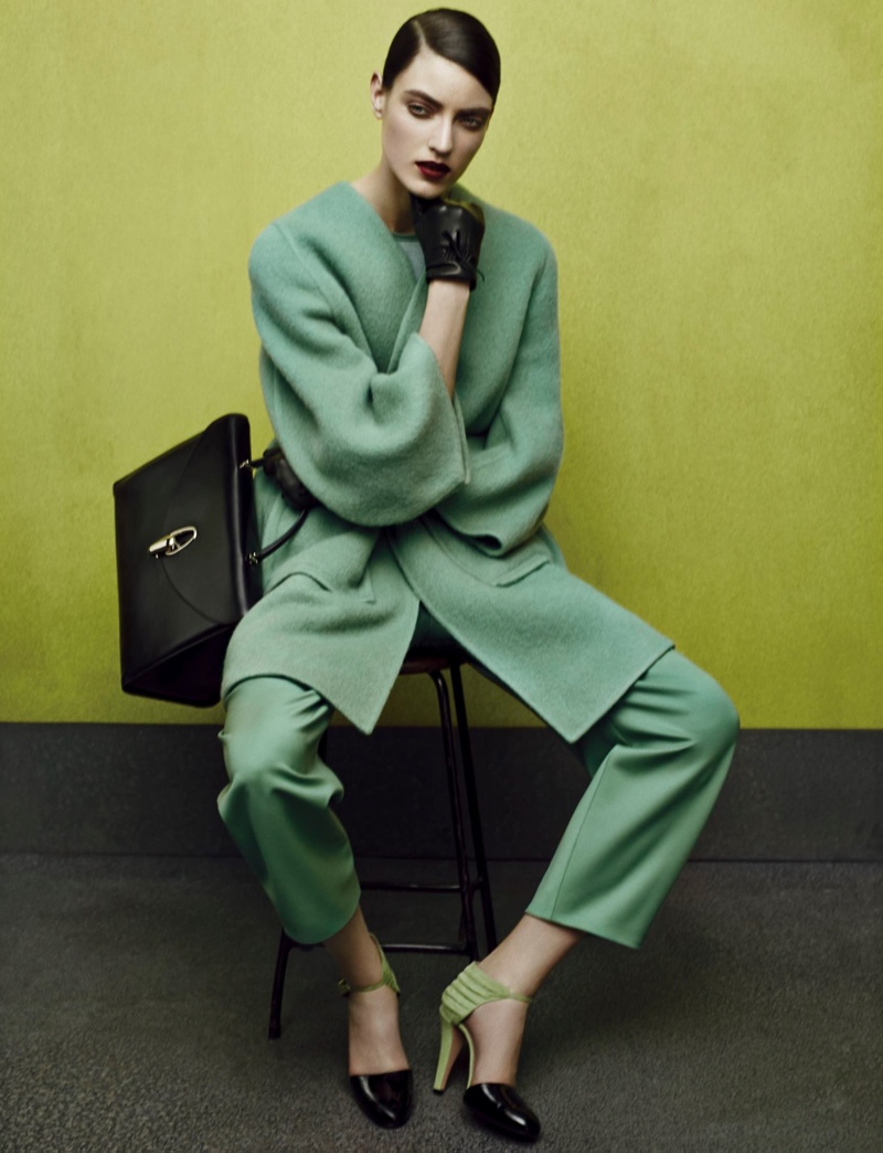 First Look | Giorgio Armani Fall 2014 Campaign with Marikka Juhler
