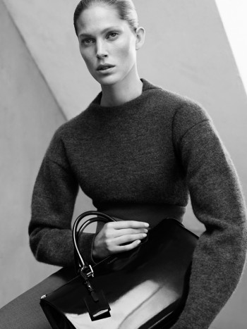 Jil Sander Keeps it Simple for Fall 2014 Ads with Iselin Steiro Jil Sander Keeps it Simple for Fall 2014 Ads with Iselin Steiro