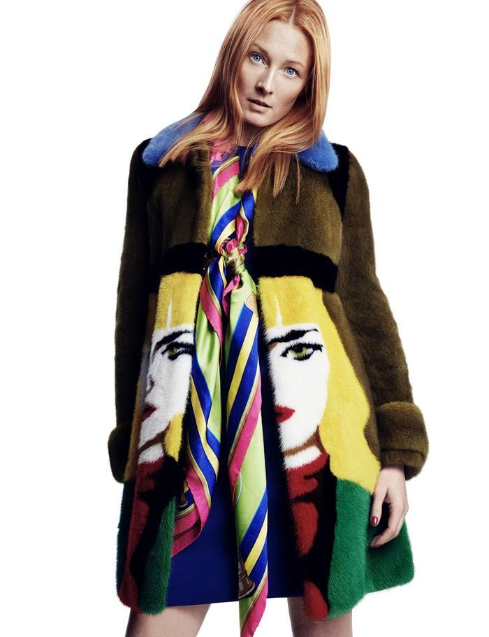 Maggie Rizer by Greg Kadel for Vogue Germany (2014)