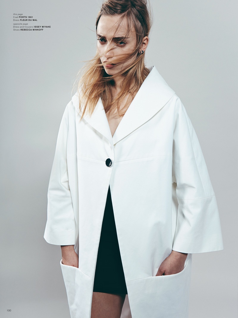 Marcelina Sowa in Sleek Styles for Archetype #1 by Felix Wong