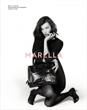 Milla Jovovich for Marella Fall/Winter 2014 Campaign
