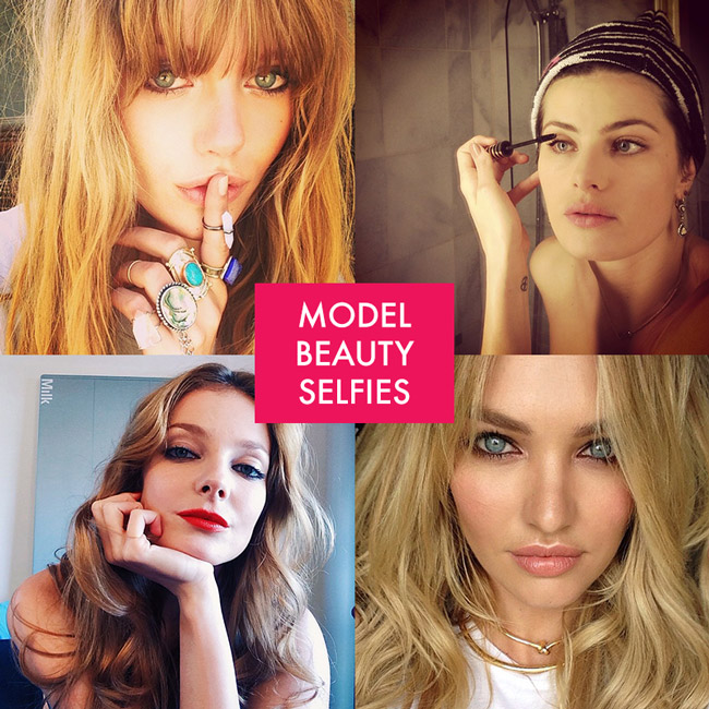 Pretty Faces: 15 Model Beauty Selfies
