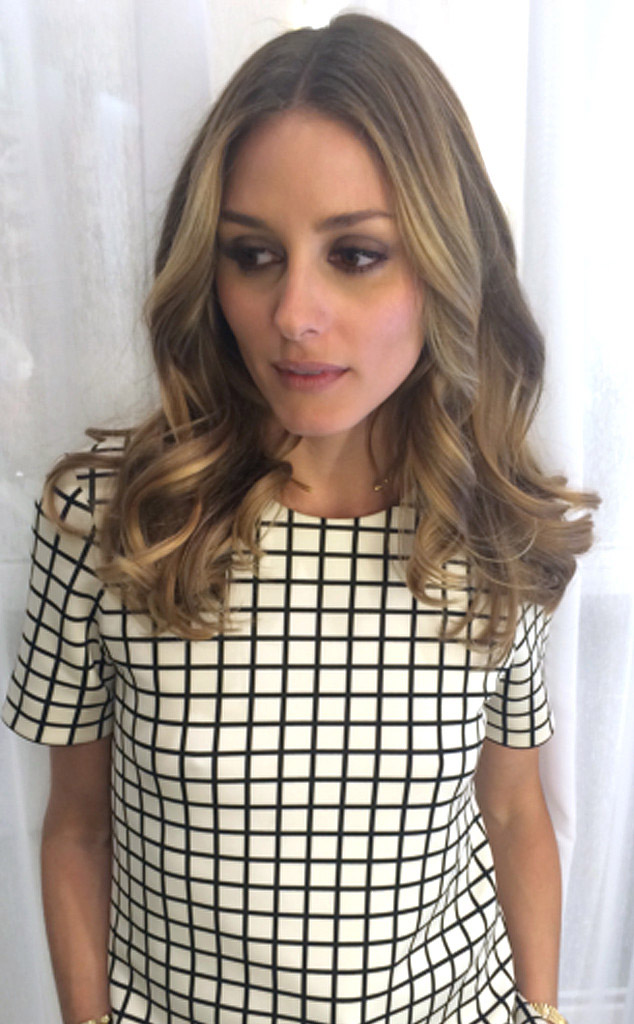 AFTER: Olivia Palermo shows off chic blonde highlights. Photo: Julien Farel Restore Salon & Spa