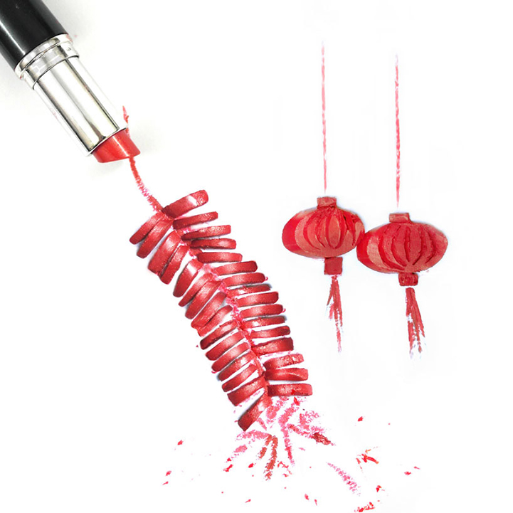 Artist Makes ‘Paintings’ by Using Makeup Products