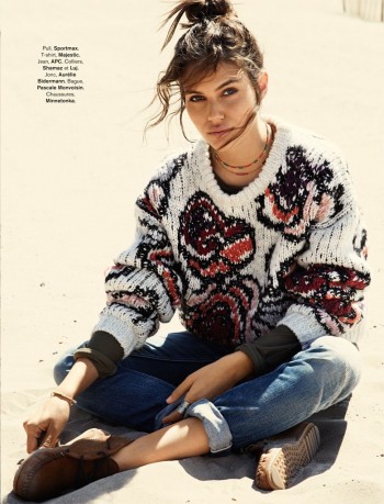 Shiloh Malka Sports Sweaters for Glamour France by Hilary Walsh