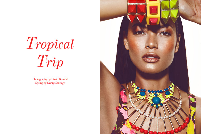 FGR Exclusive | Angela Ruiz by David Benoliel in “Tropical Trip”