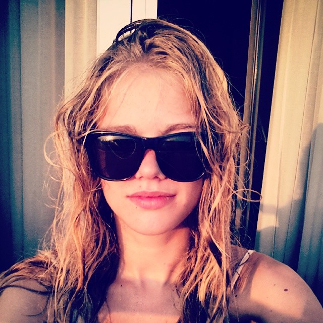 Valerie van der Graaf takes a summer selfie