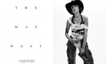 FGR Exclusive | Zana Dandy by Tim Ashton in "The Way West" FGR Exclusive | Zana Dandy by Tim Ashton in "The Way West"