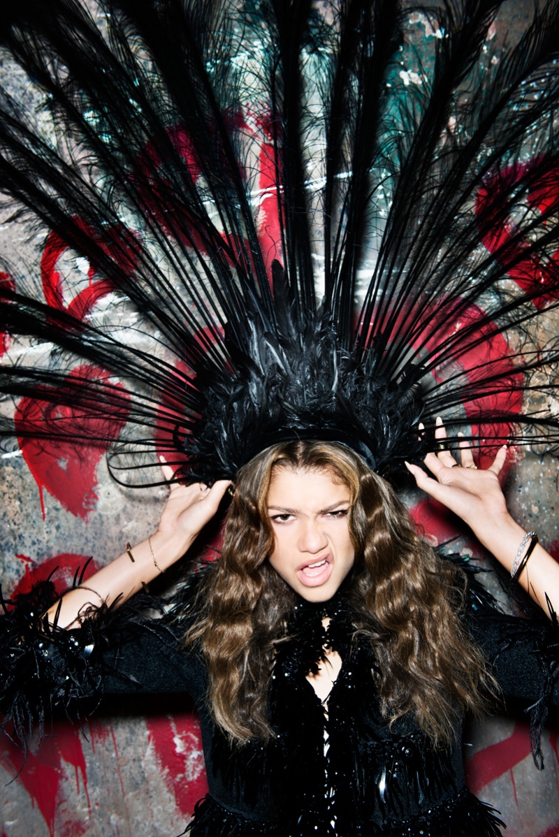 Zendaya Rocks Spring Collections for Flaunt Magazine