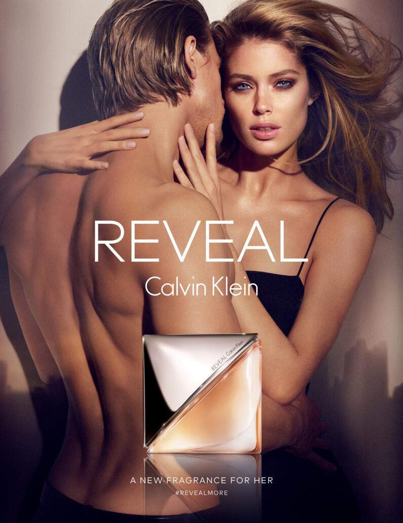See Doutzen Kroes’ Steamy Calvin Klein “Reveal” Fragrance Ad