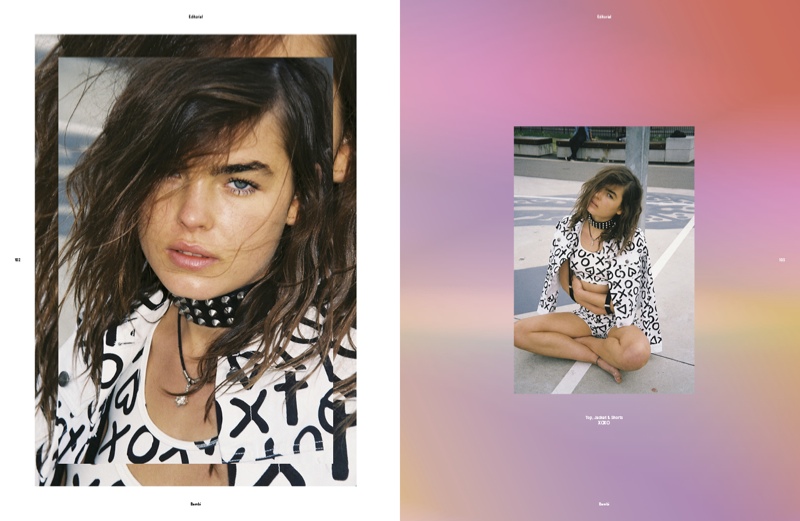 Bambi Northwood-Blyth Hits the Streets for SRC783 Magazine