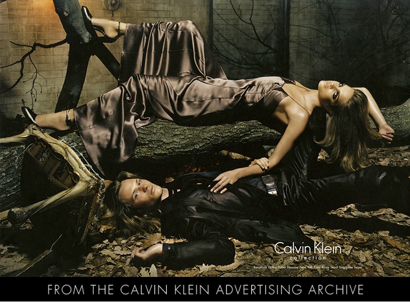 Natalia Vodianova for Calvin Klein Collection Fall 2004 Campaign by Steven Meisel