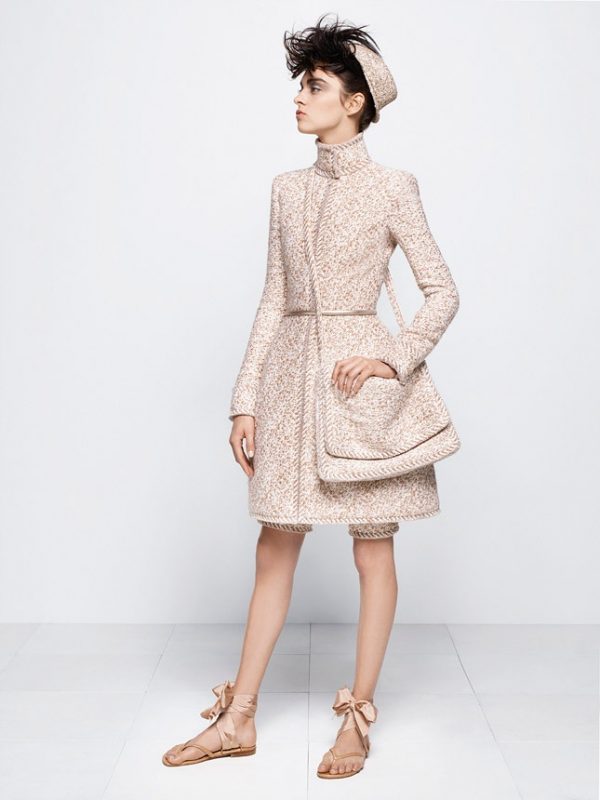 Magda Laguinge Poses for Karl Lagerfeld in Chanel Couture Shoot ...