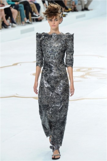 Chanel's Fall 2014 Couture Show Gets Sculptural