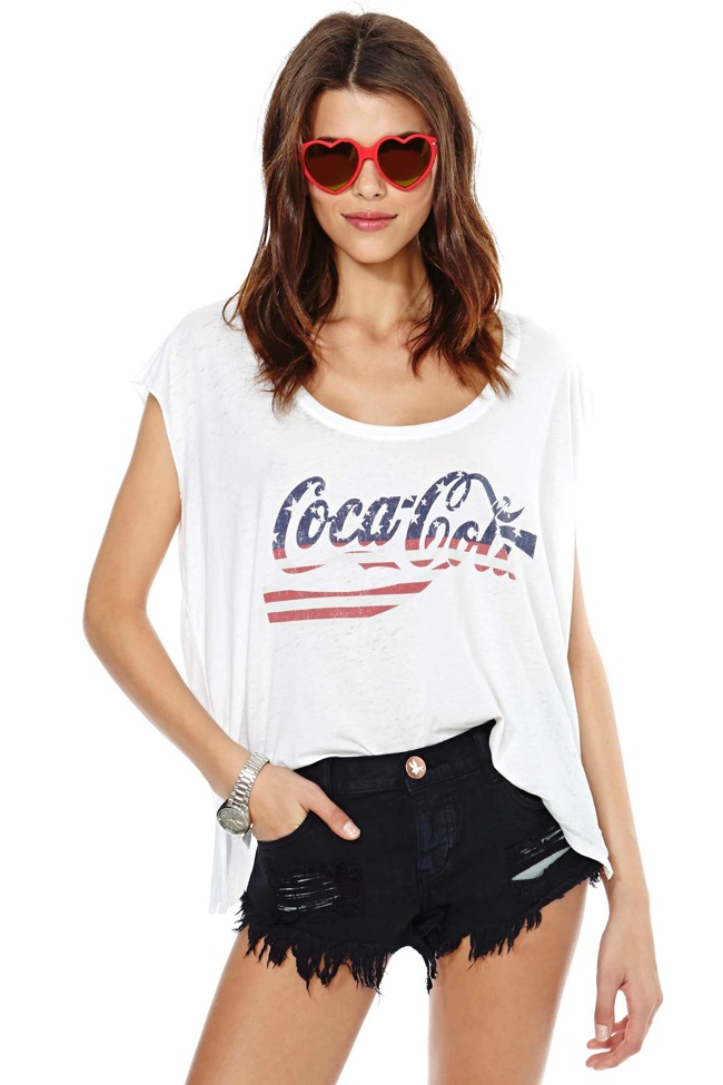 Coca Cola Tank by Chaser available at Nasty Gal for $60.00