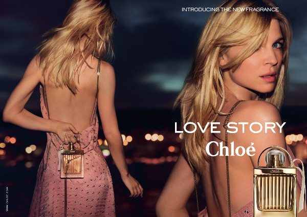 Clemence Poesey Fronts Chloe “Love Story” Fragrance Ad