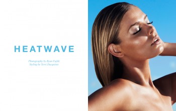 FGR Exclusive | Danielle Knudson by Ryan Fujiki in "Heatwave" FGR Exclusive | Danielle Knudson by Ryan Fujiki in "Heatwave"
