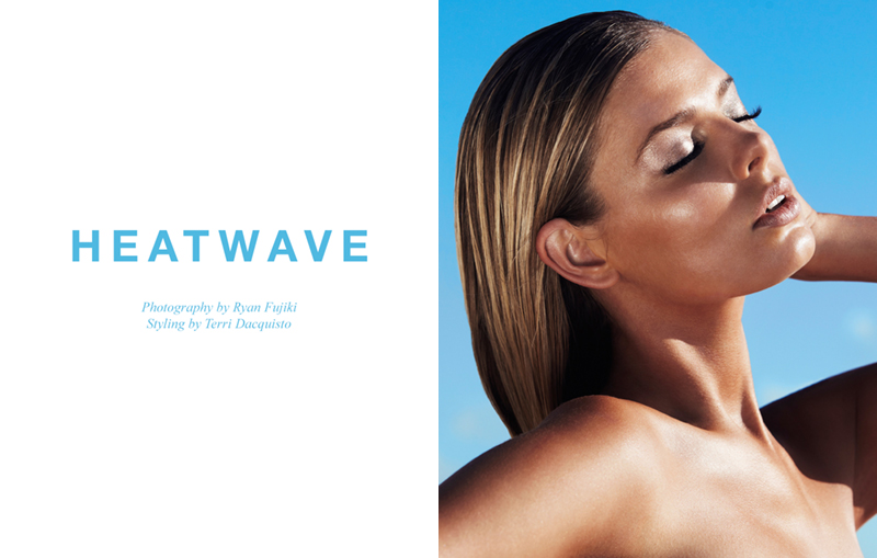 FGR Exclusive | Danielle Knudson by Ryan Fujiki in “Heatwave”
