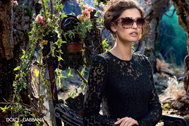 Bianca Balti is Back for Dolce & Gabbana’s Fall 2014 Eyewear Campaign