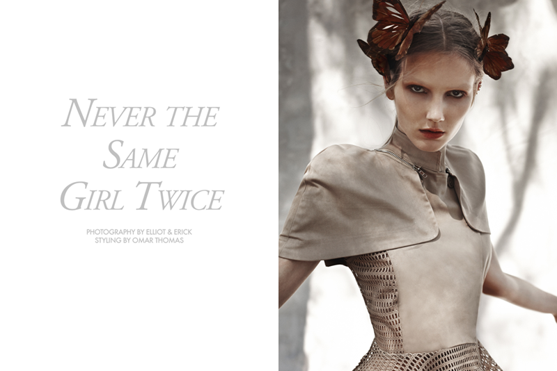 FGR Exclusive | Olga + Natalie by Elliot & Erick in “Never the Same Girl Twice”