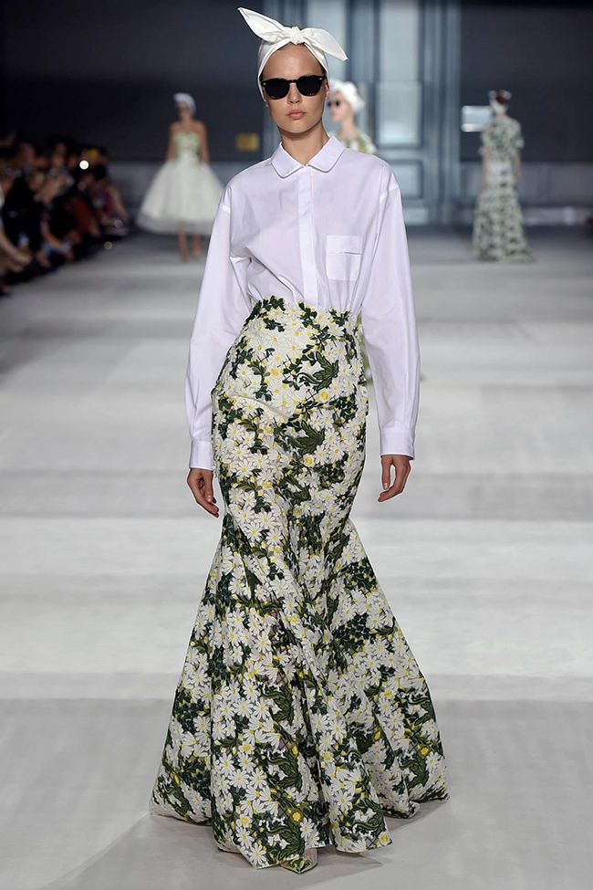 Giambattista Valli Goes Old Hollywood for Fall 2014 Couture