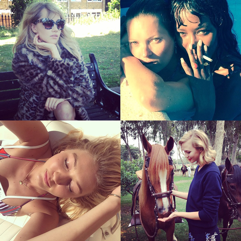 Instagram Photos of the Week | Kate Moss, Naomi Campbell + More Models