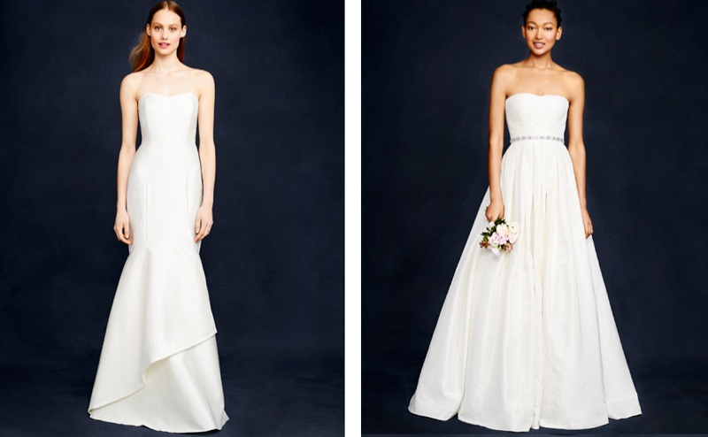 J. Crew Showcases Fall/Holiday 2014 Wedding Dresses