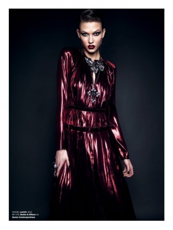Karlie Kloss is Gothic Glam for Vogue Brazil Shoot by Henrique Gendre Karlie Kloss is Gothic Glam for Vogue Brazil Shoot by Henrique Gendre
