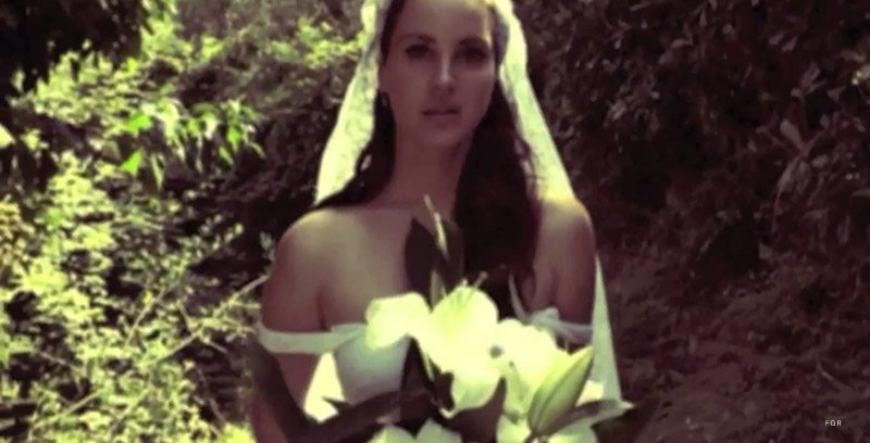 Lana Del Rey is a Sad But Beautiful Bride in Her “Ultraviolence” Music Video