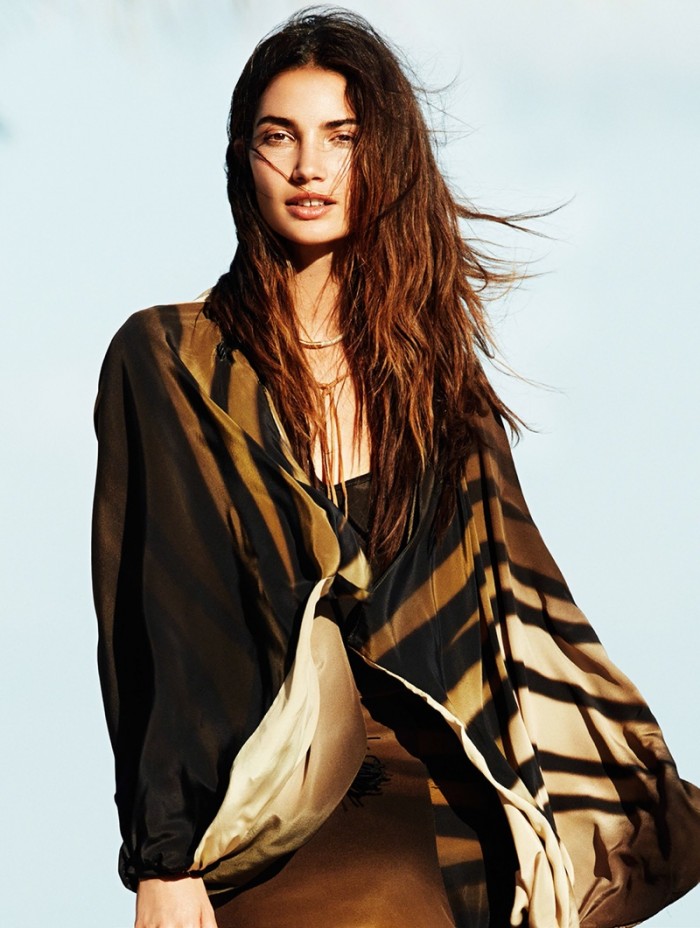 Lily Aldridge Wears Bohemian Chic Style for July Cover Shoot of Glamour