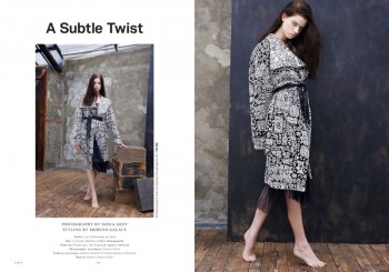 A Subtle Twist: Lily McMenamy by Sonia Sieff for LURVE Magazine A Subtle Twist: Lily McMenamy by Sonia Sieff for LURVE Magazine