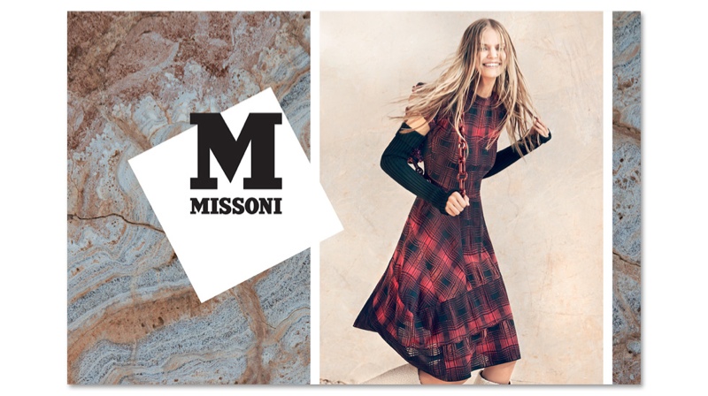 Kate G. is All Smiles for M Missoni’s Fall 2014 Campaign