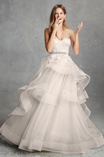 Bridal Bliss: See Monique Lhuillier's Affordably Priced Wedding Dresses