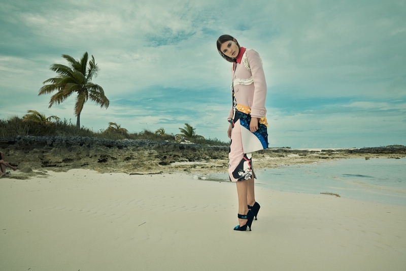 Keke Lindgard Poses in the Bahamas for SCMP Style by Paul de Luna