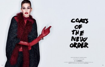 Coats of the New Order: Ophélie Guillermand by Sharif Hamza for Vogue Japan Coats of the New Order: Ophélie Guillermand by Sharif Hamza for Vogue Japan