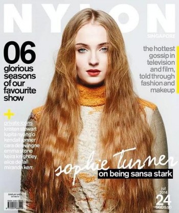 "Game of Thrones" Sophie Turner Covers Nylon Singapore July 2014 "Game of Thrones" Sophie Turner Covers Nylon Singapore July 2014