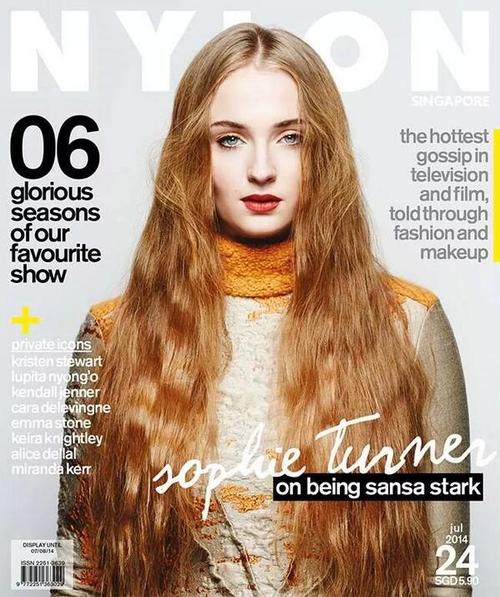 sophie-turner-nylon-singapore-2014-cover