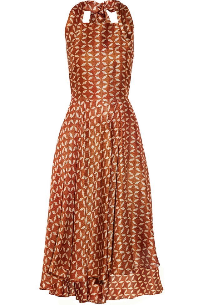 the-row-loam-printed-dress