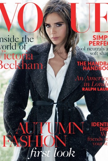Victoria Beckham Covers Vogue UK August 2014 in Fall Style