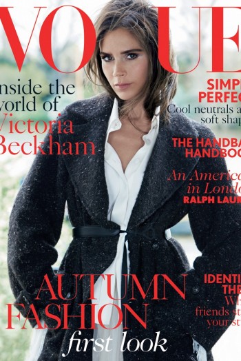 Victoria Beckham Covers Vogue UK August 2014 in Fall Style Victoria Beckham Covers Vogue UK August 2014 in Fall Style