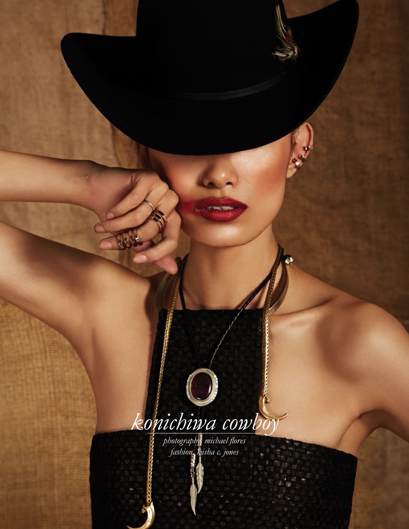 Konichiwa Cowboy: Sissi Hou by Michael Flores for Schön Magazine