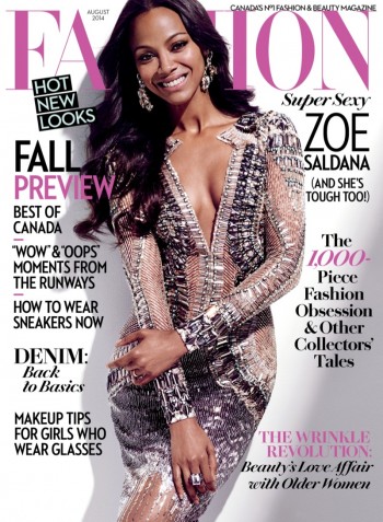 Zoe Saldana Covers FASHION Magazine, Talks Nina Simone Role Controversy Zoe Saldana Covers FASHION Magazine, Talks Nina Simone Role Controversy