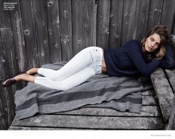 More Photos of Daria Werbowy for AG Jeans Fall 2014 Ads Revealed More Photos of Daria Werbowy for AG Jeans Fall 2014 Ads Revealed