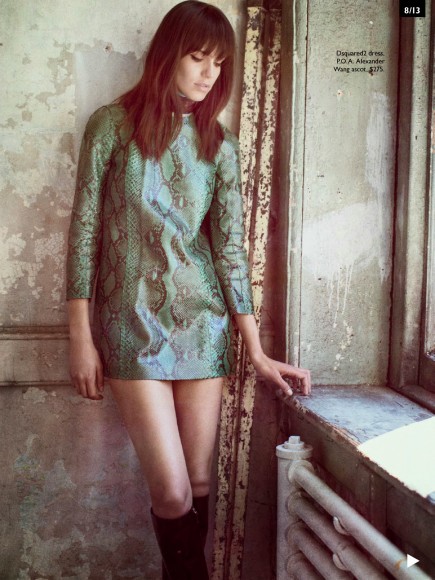 Amanda Wellsh Rocks 60s Inspired Fashions for Sebastian Kim Shoot in ...