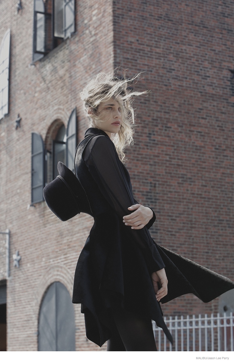 Ana Beatriz Barros Dons Demure Style in Malibu by Jason Lee Parry